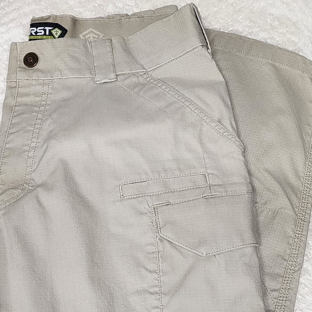 First Tactical, 34 waist, Khaki, tactical pants